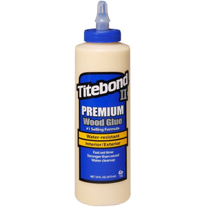 Titebond II Premium Water Resistant Wood Glue - 16 Fluid Ounce 193-060